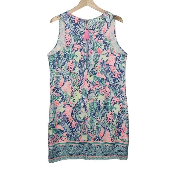 Lilly Pulitzer Pink and Blue Mini Dress - Picture 12 of 16